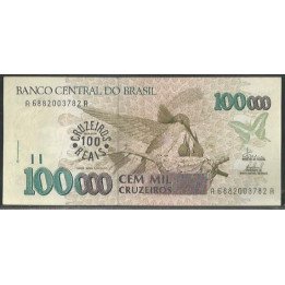 Brasil 100 Cruzeiros Reais ND1993 P238