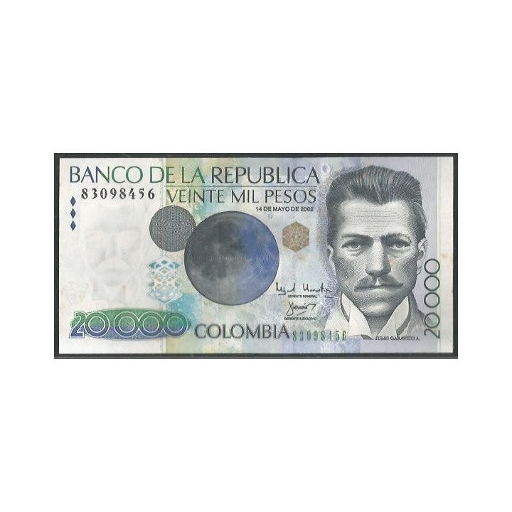 Billete de 20.000 Pesos 14 May 2002 BGW718