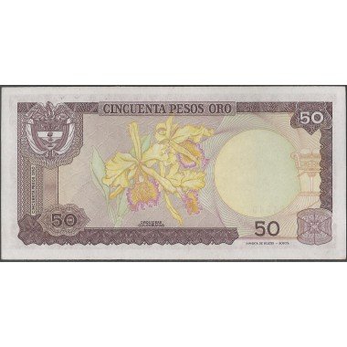 Billete de 50 Pesos 12 oct 1984 BGW274