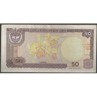 Billete de 50 Pesos 12 oct 1984 BGW274