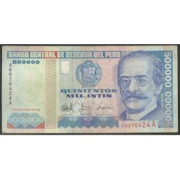 Peru 500.000 Intis 21 Dic 1988 TDLR P146A