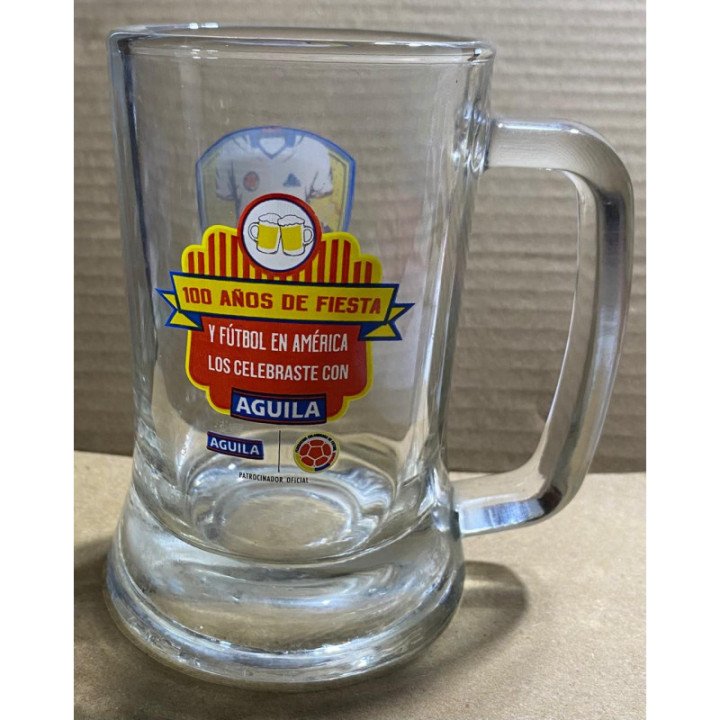 Jarro de cerveza Aguila "La Centenaria" JV003 - Colombia reverso