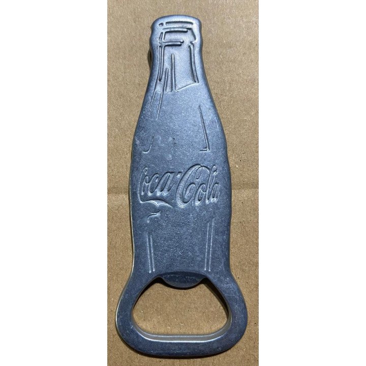 Destapador Botella Coca-Cola 100 Años de la botella 10 cm reverso