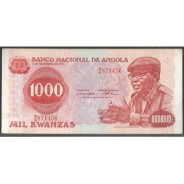 Angola 1.000 Kwanzas 10 Jun 1975 P117a