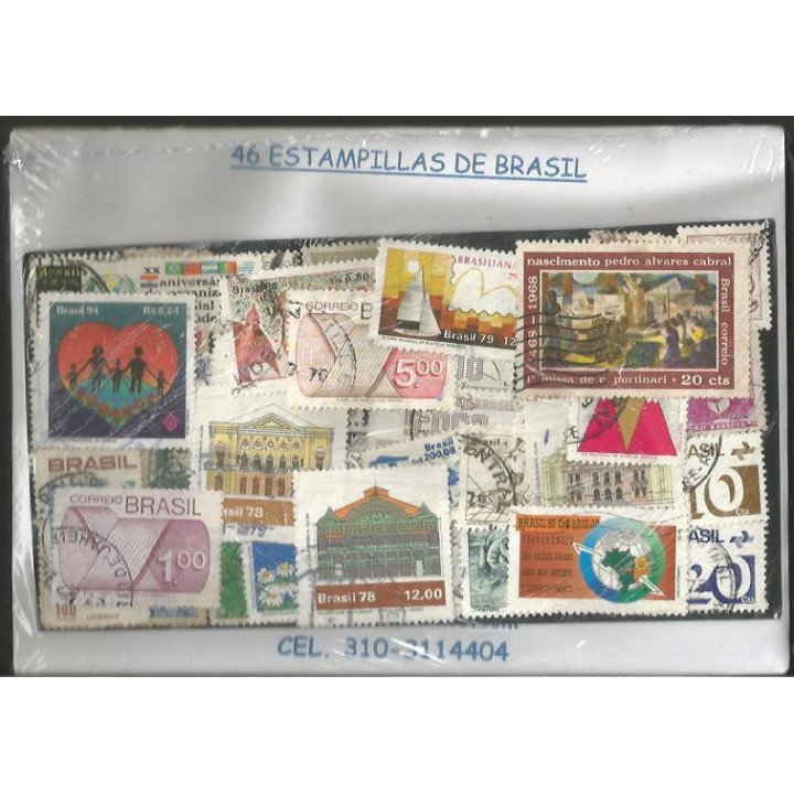 Brasil 46 Estampillas