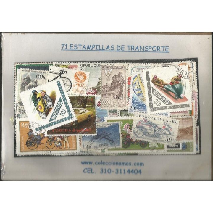 Transporte 71 Estampillas