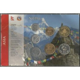 Nepal Set monedas 1990 - 2000