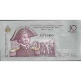 Haiti 10 Gourdes 2014 P272g