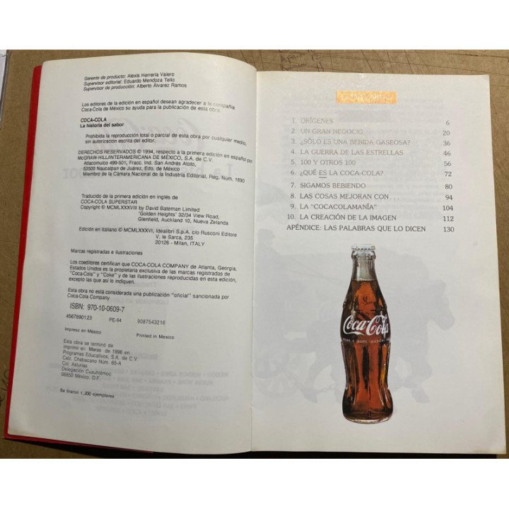 Libro La Historia del sabor reverso