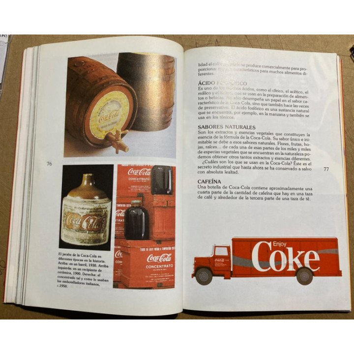 Libro La Historia del sabor reverso