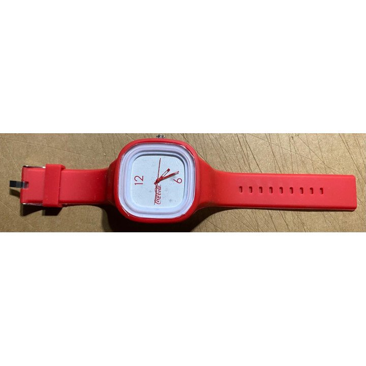 Reloj Pulsera rojo Coca_Cola
