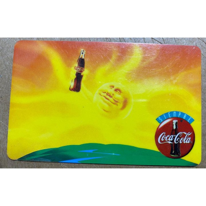 Tarjeta Almanaque 1995 Embotelladora de Bogota