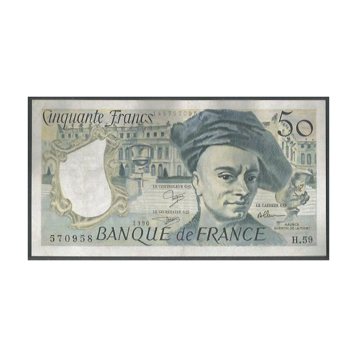 Francia 50 Francs 1990 P152e