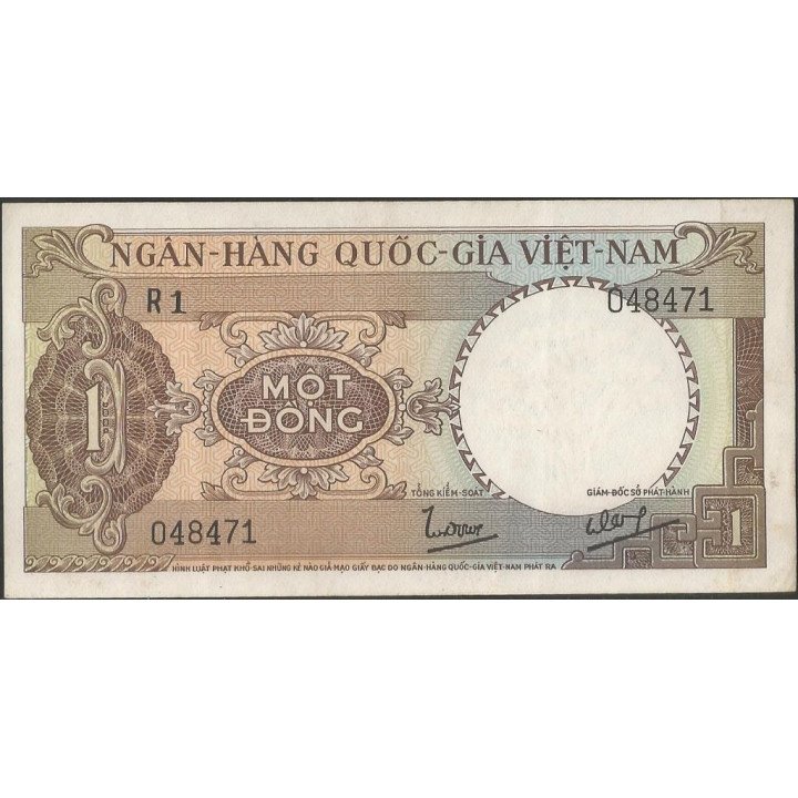 Vietnam Sur 1 Dong ND1964 P15a