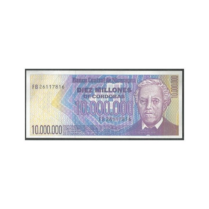 Nicaragua 10.000.000 Cordobas ND1991 P166