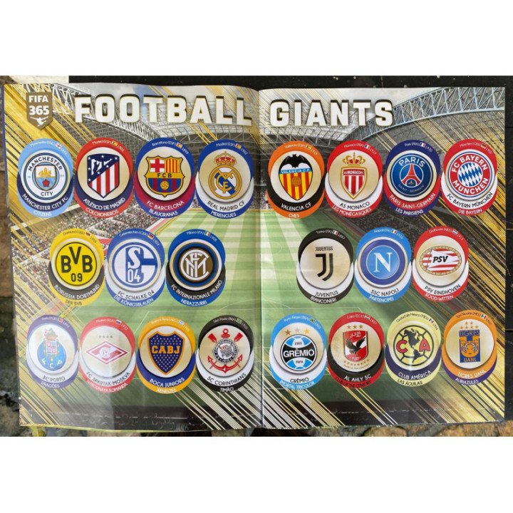 Futbol - Fifa 365 2019 Panini reverso