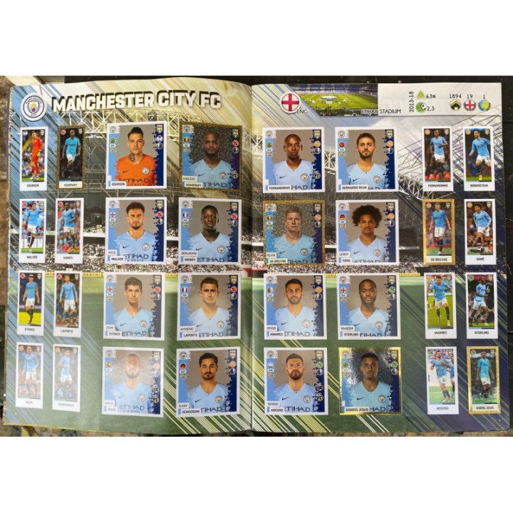 Futbol - Fifa 365 2019 Panini reverso