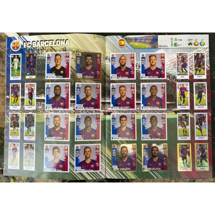 Futbol - Fifa 365 2019 Panini reverso