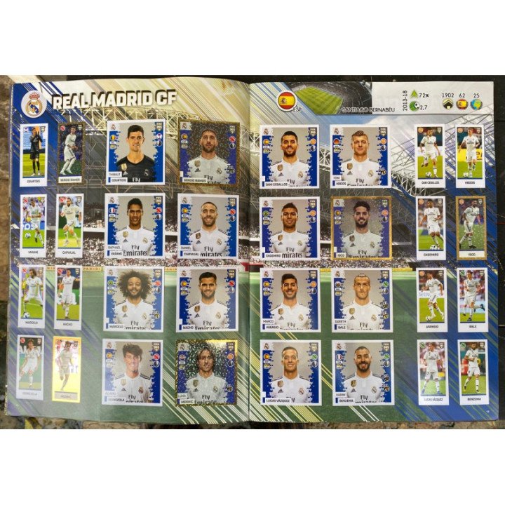 Futbol - Fifa 365 2019 Panini reverso