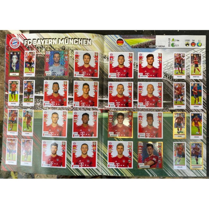 Futbol - Fifa 365 2019 Panini reverso