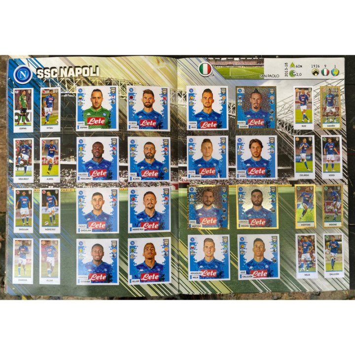 Futbol - Fifa 365 2019 Panini reverso