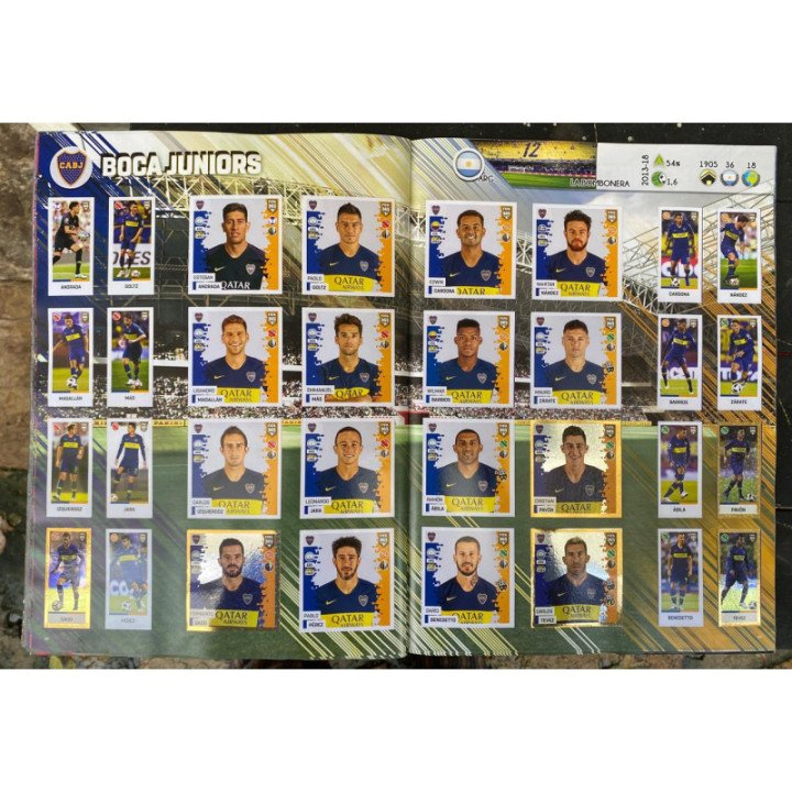 Futbol - Fifa 365 2019 Panini reverso