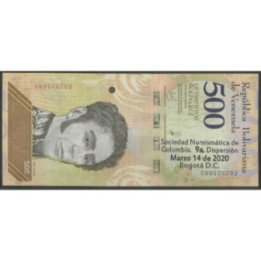 Sociedad Numismatica de Colombia 9° Dispersion 14 Mar 2020