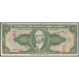 Brasil 10 Cruzeiros ND1950 P143