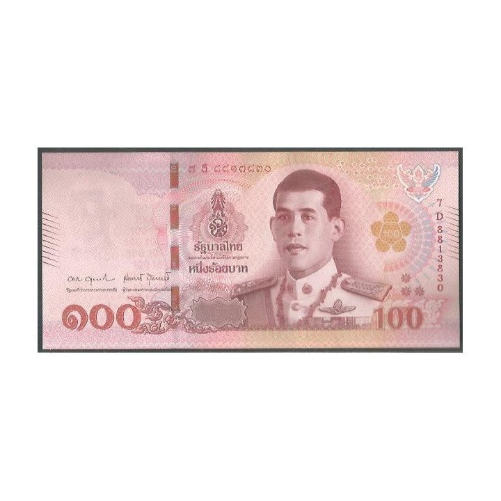 Tailandia 100 Bath ND2018 Firma 6 P137b