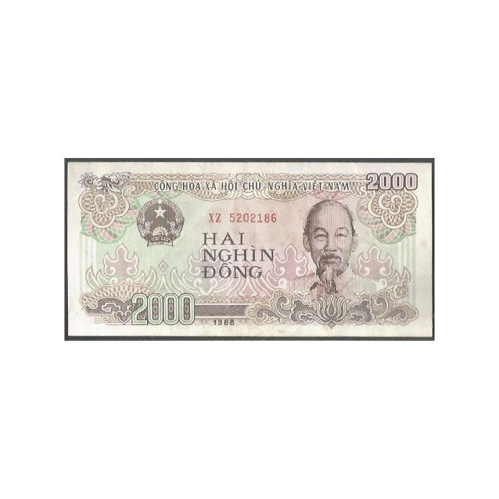 Vietnam 2.000 Dong 1988 P107a