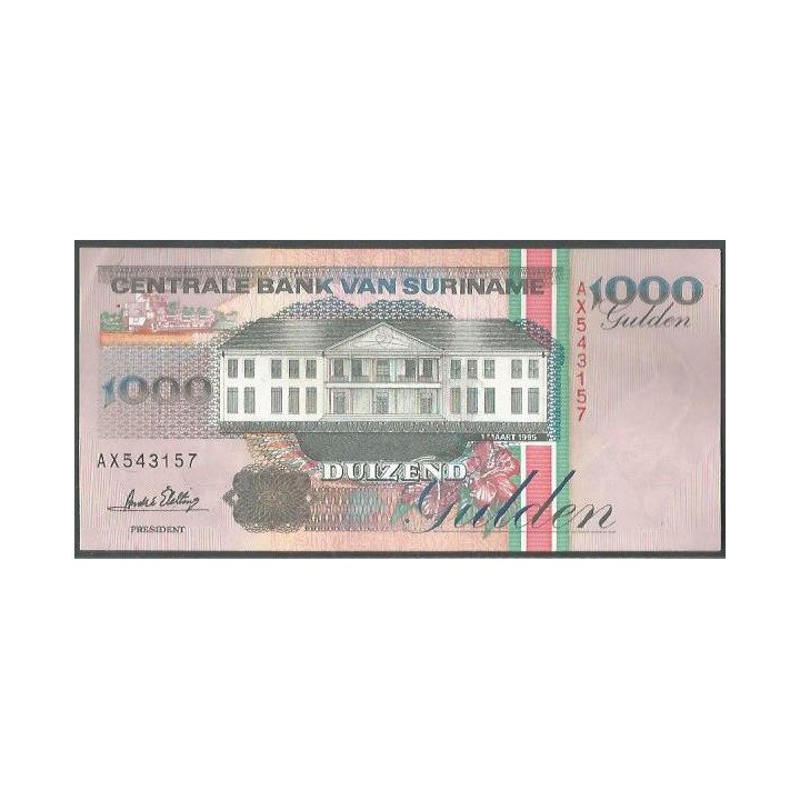 Suriname 1.000 Gulden 1 Mar 1995 P141b