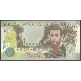 Billete de 5.000 Pesos 15 Nov 2006 BGW539
