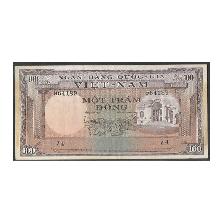 Vietnam Sur 100 Dong ND1966 P18a