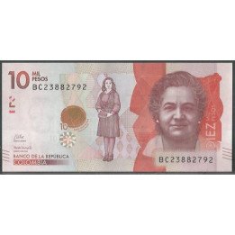 Billete de 10.000 Pesos 24 Oct 2023 BC BGWNF10-14