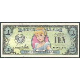 Disney 10 Dollars 2007 Cinderella