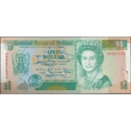 Belize 1 Dollar 1 May 1990 P51