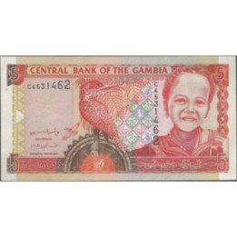 Gambia 5 Dalasis ND2001 P20a