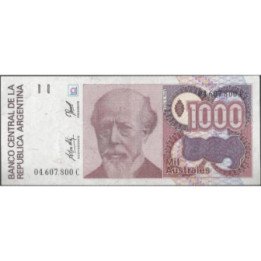 Argentina 1.000 Australes ND1988-90 Serie C P329d