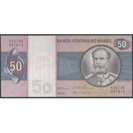Brasil 50 Cruzeiros ND1974 Firma 18 P194b
