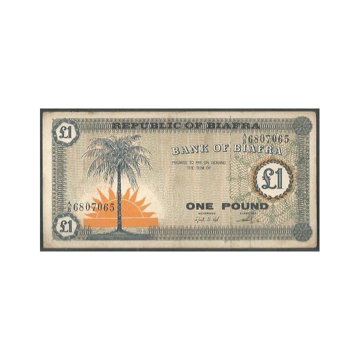 Biafra 1 Pound ND1967 P2