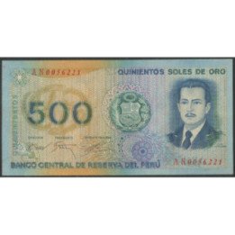 Peru 500 Soles 22 Jul 1976 P115