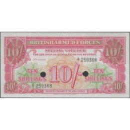 Inglaterra 10 Shilling ND1956 Serie 3 PM28