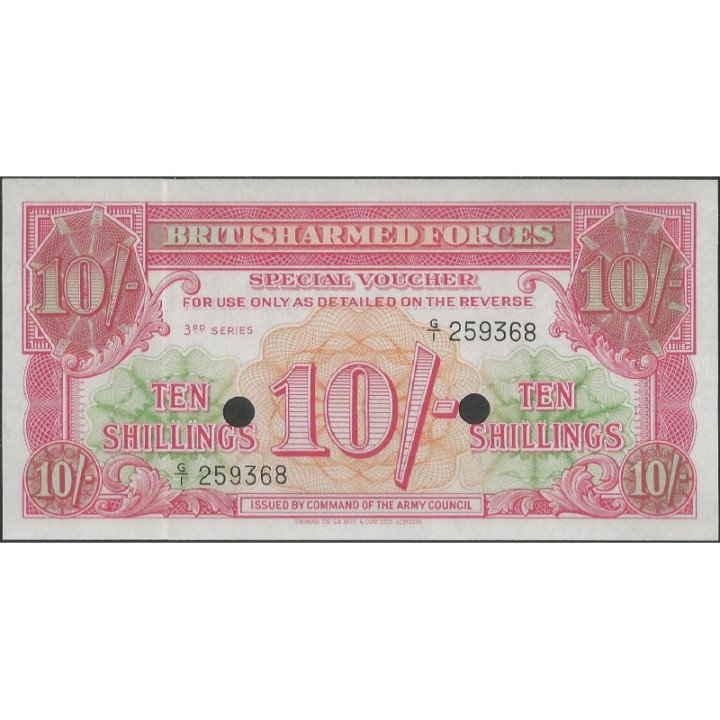 Inglaterra 10 Shilling ND1956 Serie 3 PM28