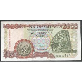 Ghana 2.000 Cedis 2 Sep 2002 P33g