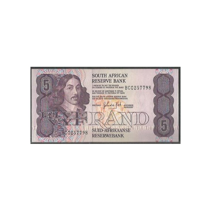 Sur Africa 5 Rand ND1981 Firma 6 P119c