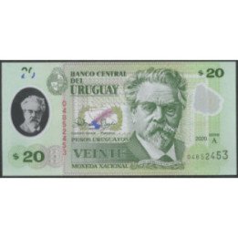 Uruguay 20 Pesos 2020 A P101a