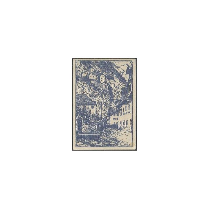 Liechtenstein 50 Heller ND1920 P3 reverso