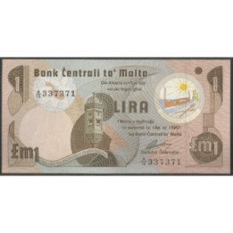 Malta 1 Lira L1967 (79) P34b