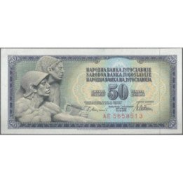 Yugoeslavia 50 Dinara 2 Ago 1978 P89a