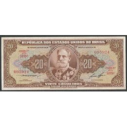 Brasil 20 Cruzeiros ND1955-61 P160b